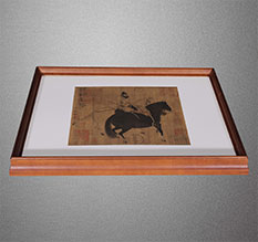 石棉书画装裱配框服务案例